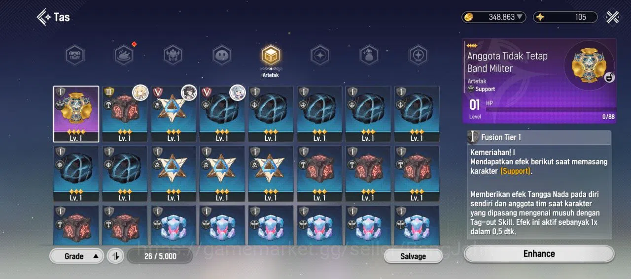 Mongil:Star Dive Accounts Global | Lv 2 | 2 SSR | Penny | Gabi | 6 ticket ga image 11