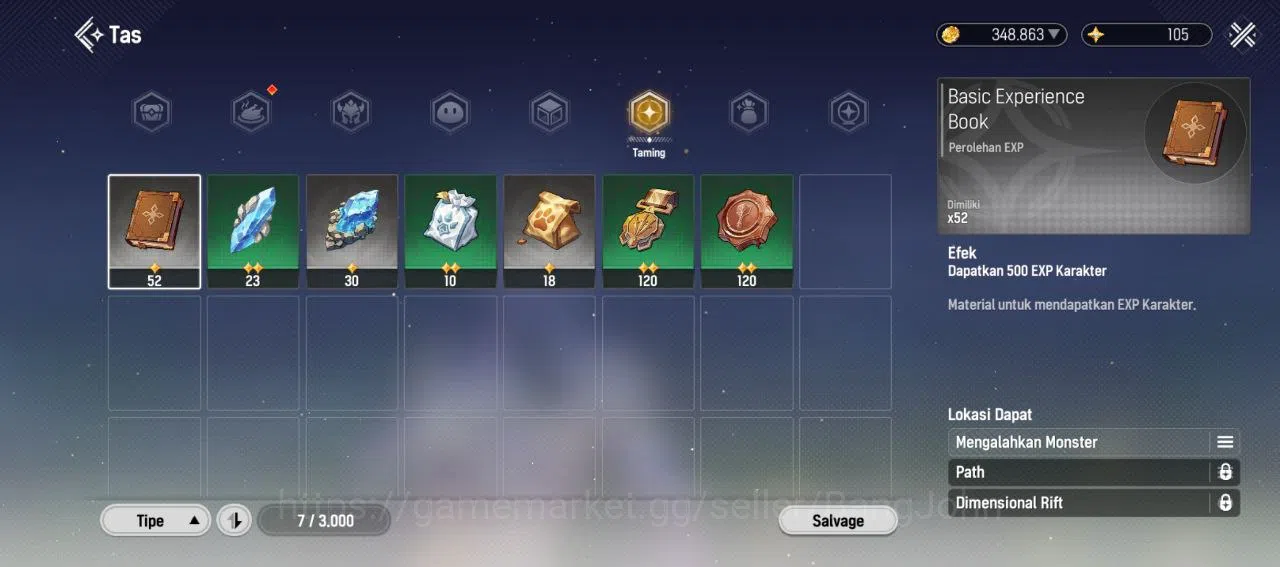 Mongil:Star Dive Accounts Global | Lv 2 | 2 SSR | Penny | Gabi | 6 ticket ga image 3