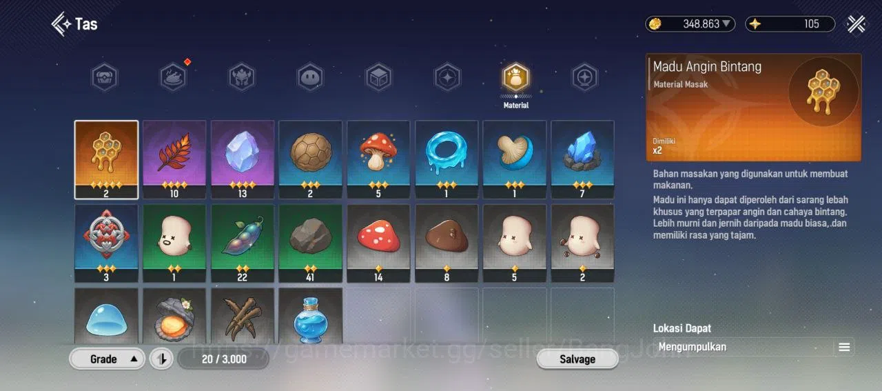 Mongil:Star Dive Accounts Global | Lv 2 | 2 SSR | Penny | Gabi | 6 ticket ga image 4
