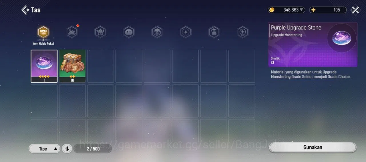 Mongil:Star Dive Accounts Global | Lv 2 | 2 SSR | Penny | Gabi | 6 ticket ga image 8