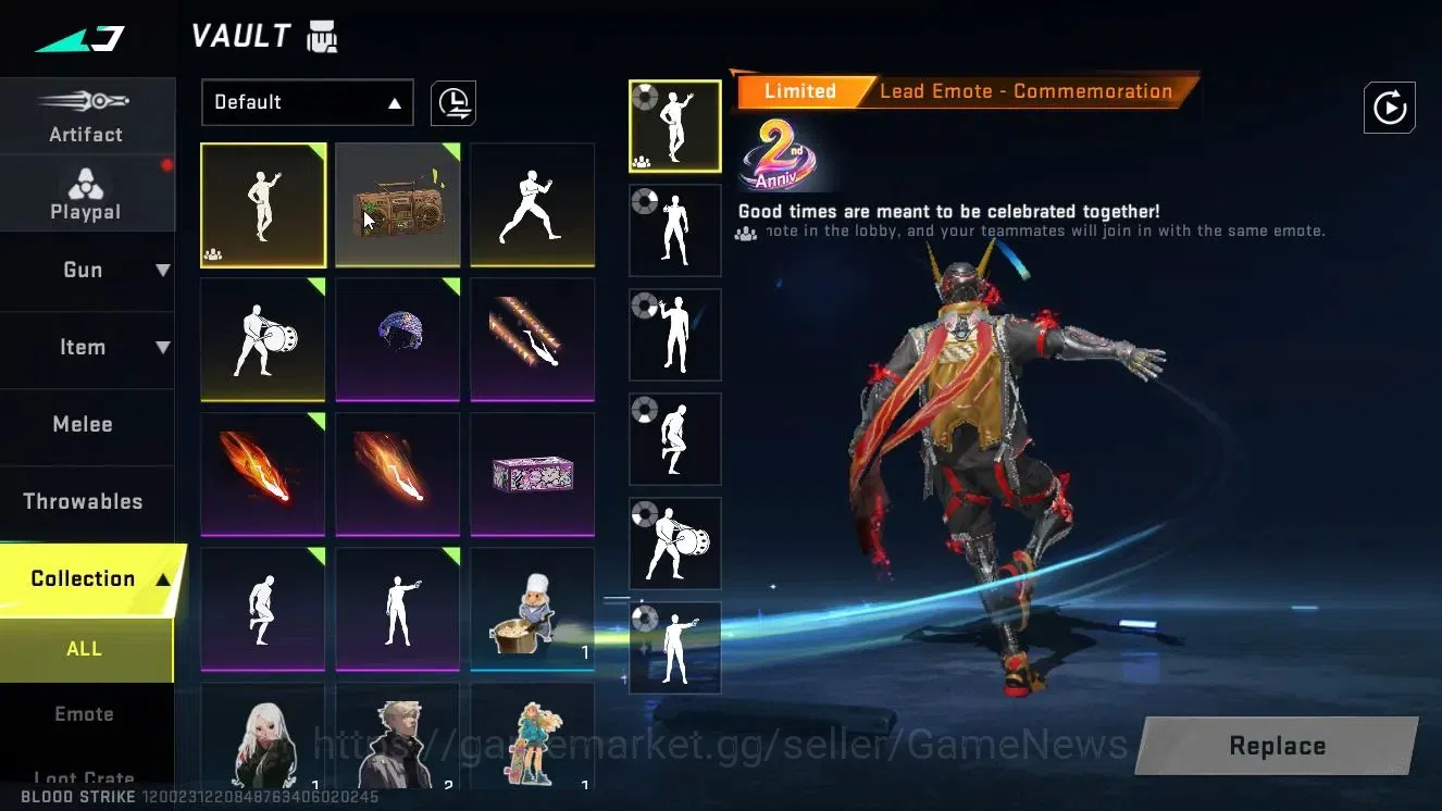 Blood Strike Accounts ASIA|ETERNAL DEagle-Scorpius|Collab 7DS[Kar98k,QBZ image 20