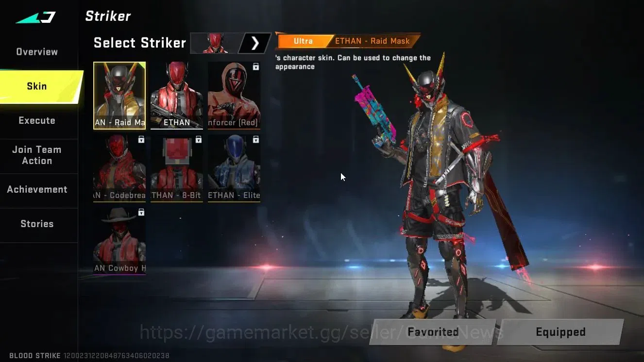 Blood Strike Accounts ASIA|ETERNAL DEagle-Scorpius|Collab 7DS[Kar98k,QBZ image 3