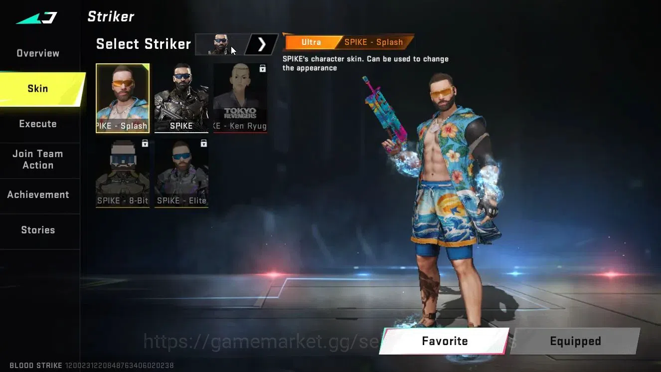 Blood Strike Accounts ASIA|ETERNAL DEagle-Scorpius|Collab 7DS[Kar98k,QBZ image 4