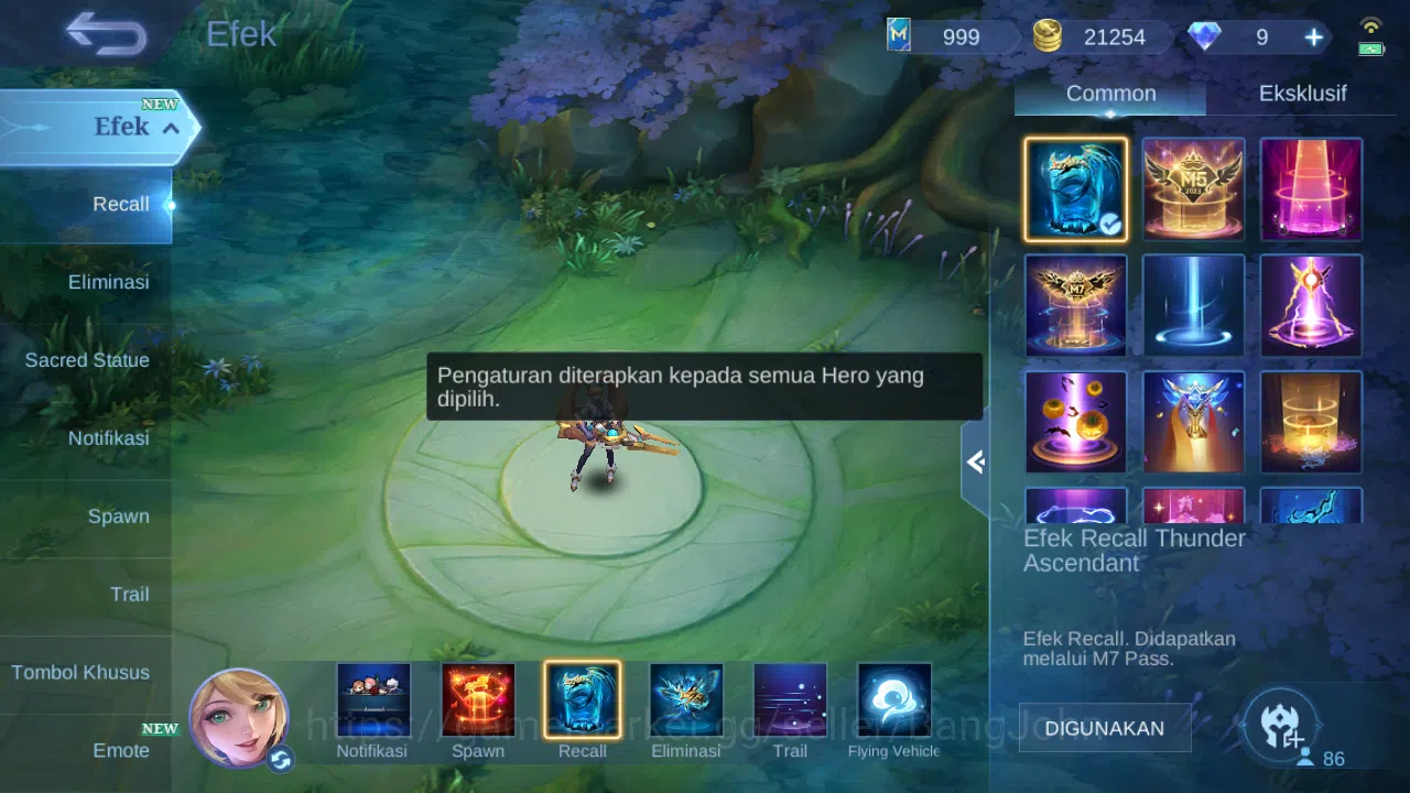 Mobile Legends: Bang Bang Accounts Hero 86 Skin 150 | Prime Granger | Zodiac Selena,  image 11