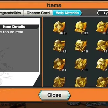 One Piece Bounty Rush High-End Global|EX 4|PR 20|Gol D. Roger Lv.1/60,Monkey D.Ga image 1
