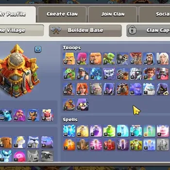 Clash of Clans Accounts High-End TH 16-BH 10|LVL 195|BK81,AQ93,MP60,GW70,RC36,DD12|HH10|BM30-BC27|8 Legendary & 8 Gold