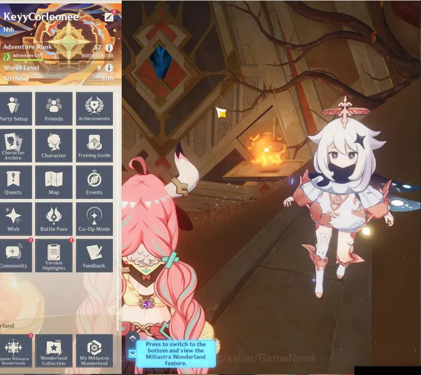 Genshin Impact Accounts Mid Game Asia|AR 57|Arlecchino,Neuvillette PremTeam|9 Limited + 2(*5Weapon)|Neuvillette 2