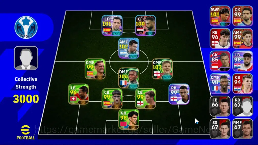 eFootball Accounts Legends & Iconic Players Android|Epic Patrick Vieira,Gerrard,ShowTime TFFC26 Mikel Merino,Lionel 1