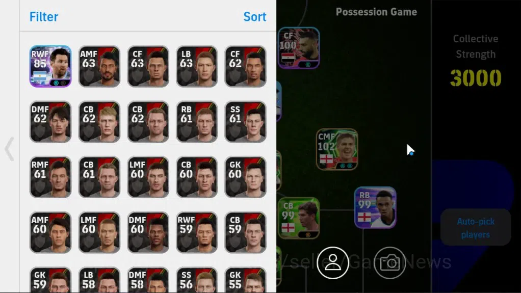 eFootball Accounts Legends & Iconic Players Android|Epic Patrick Vieira,Gerrard,ShowTime TFFC26 Mikel Merino,Lionel 2