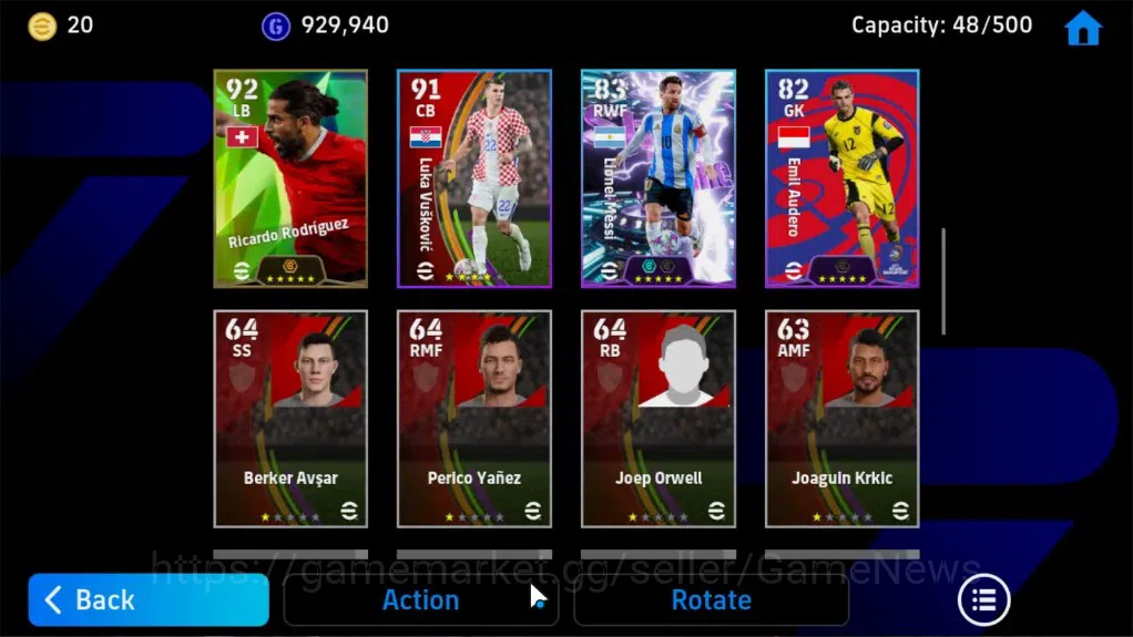 eFootball Accounts Legends & Iconic Players Android|Epic Patrick Vieira,Gerrard,ShowTime TFFC26 Mikel Merino,Lionel 6