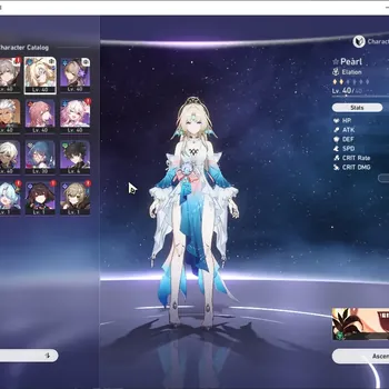 Honkai Star Rail Accounts Others Asia|TL 32|3 Limited Pearl,Evanescia,Archer & 1 Standard Gepard|17 Special Pass + 764