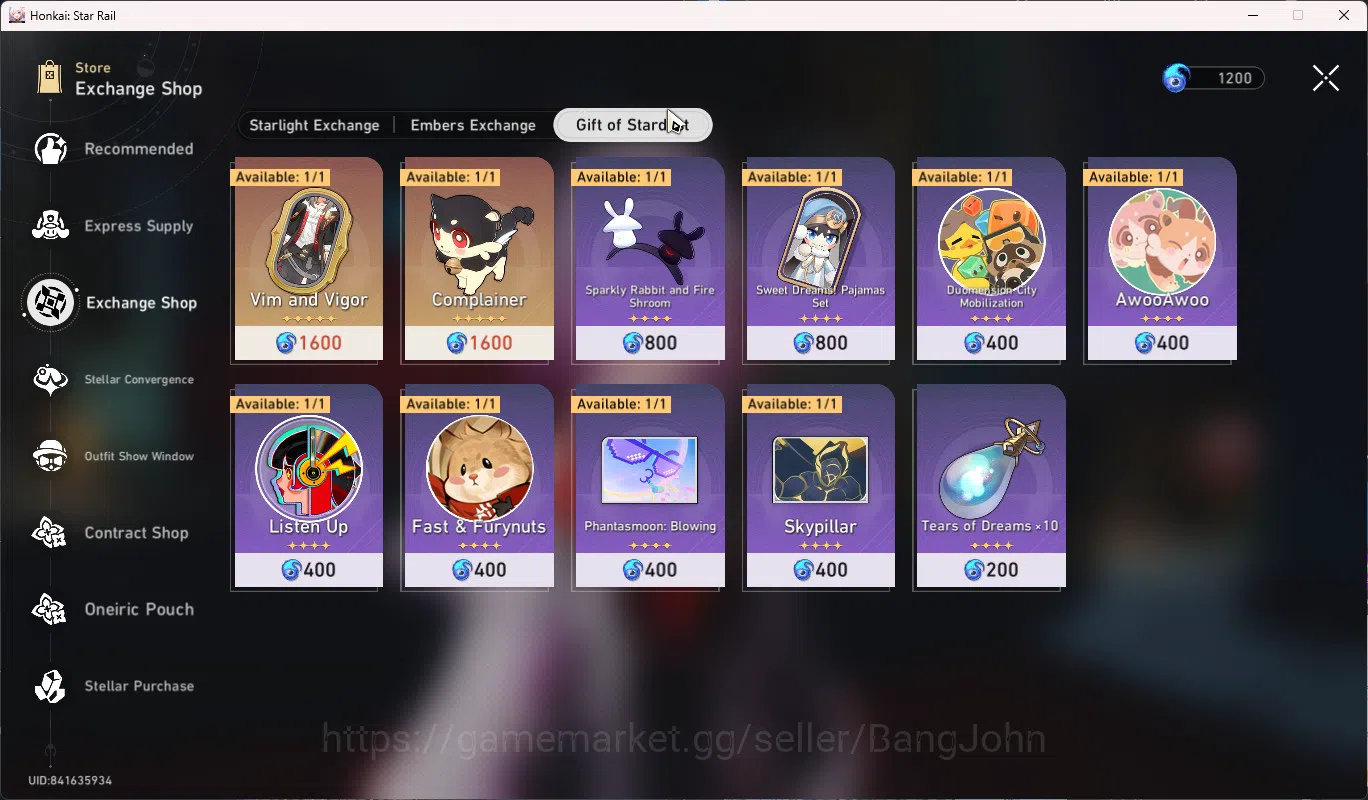 Honkai Star Rail Accounts ASIA TL63|Cyrene E2+Sign|Evernight+Sign|Phainon|Da image 11