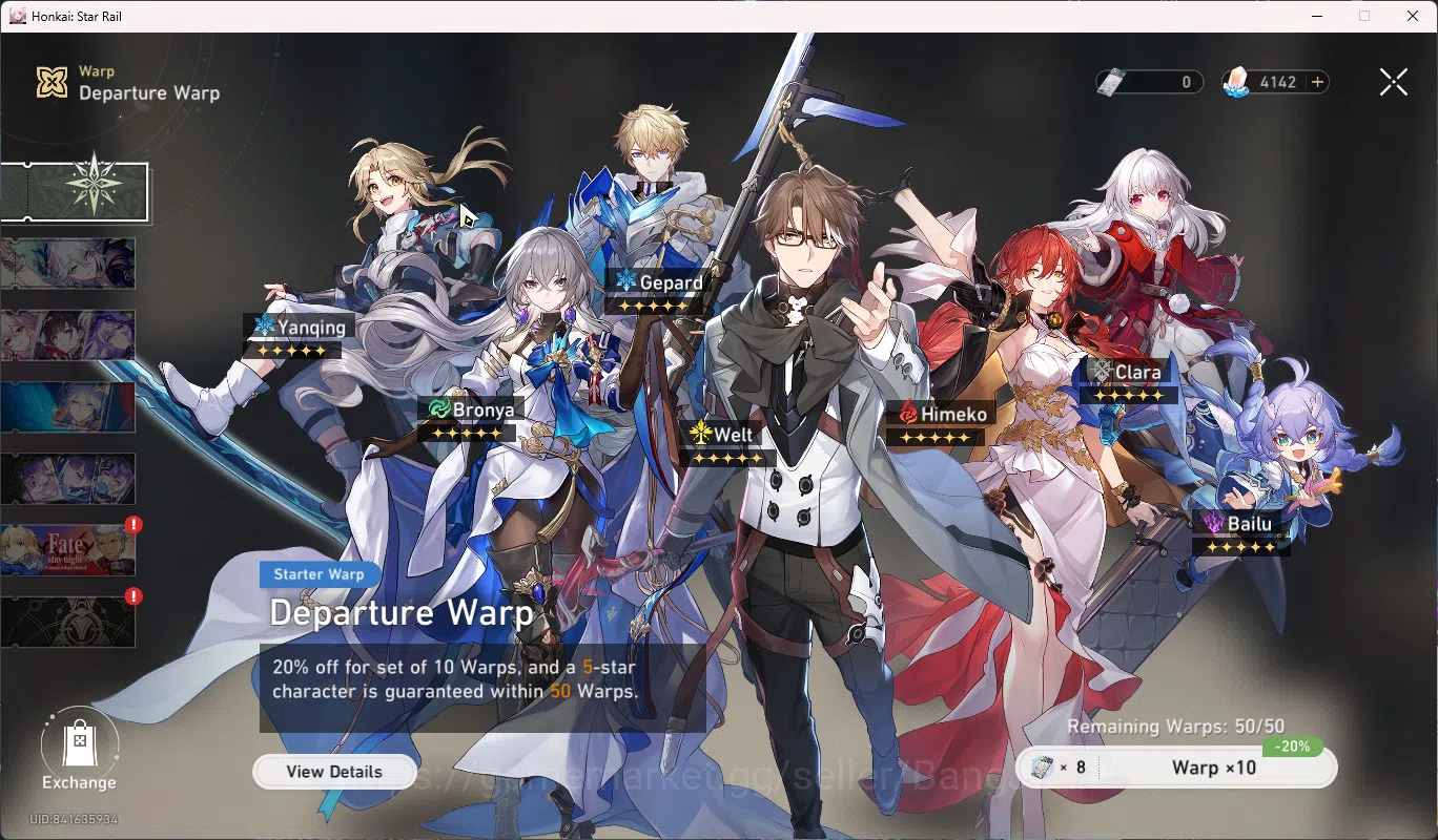 Honkai Star Rail Accounts ASIA TL63|Cyrene E2+Sign|Evernight+Sign|Phainon|Da image 7