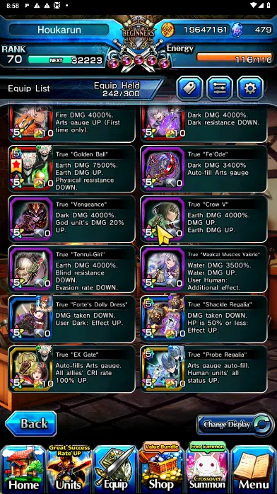 Grand Summoners Accounts GLOBAL | Ascend 16 | Okarun TW,Houka TW, SummerMiy image 11