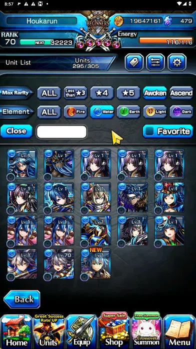 Grand Summoners Accounts GLOBAL | Ascend 16 | Okarun TW,Houka TW, SummerMiy image 5