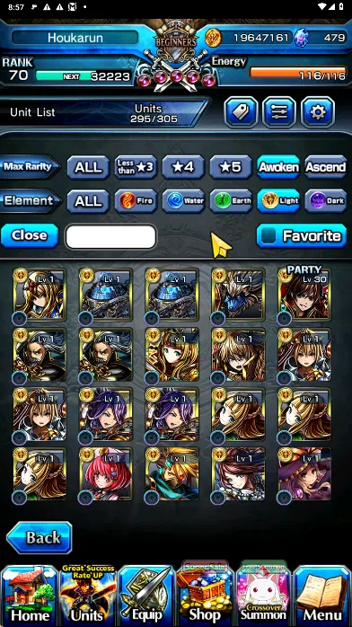 Grand Summoners Accounts GLOBAL | Ascend 16 | Okarun TW,Houka TW, SummerMiy image 7