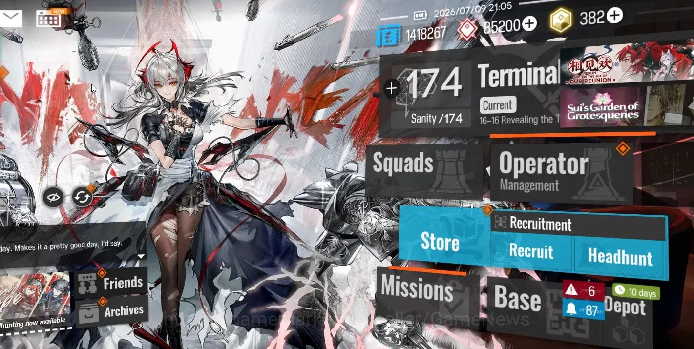 Arknights Accounts High-End Lv 83|382 OP 28 Skin|85K Oru|8 Limited+Collab AVE|Wisadel,Silverash,Pramanix,Blaze,Siege,Thorn 1