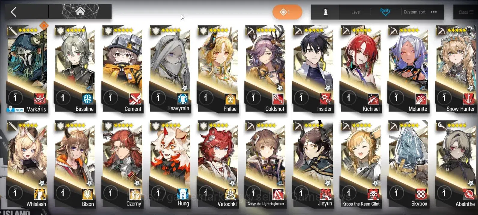 Arknights Accounts High-End Lv 83|382 OP 28 Skin|85K Oru|8 Limited+Collab AVE|Wisadel,Silverash,Pramanix,Blaze,Siege,Thorn 7