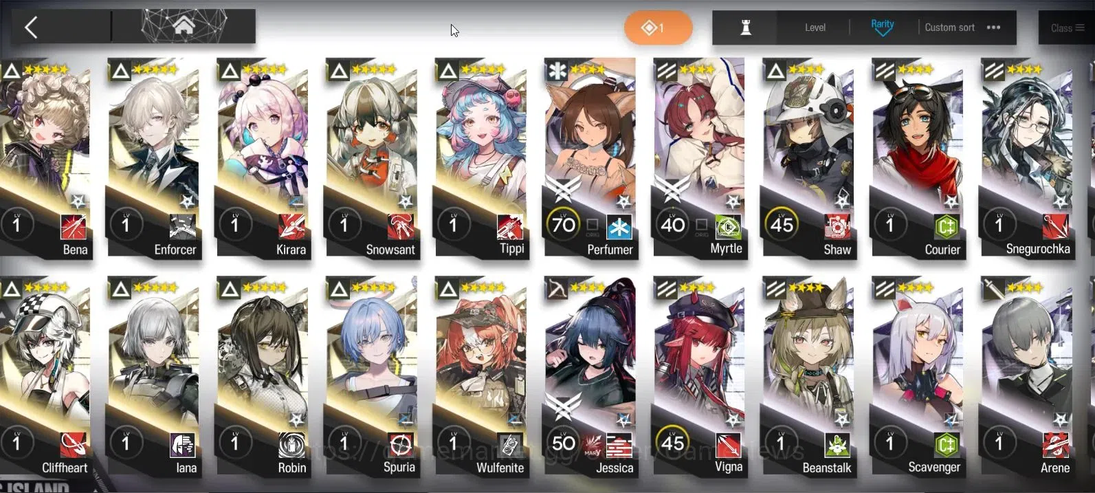 Arknights Accounts High-End Lv 83|382 OP 28 Skin|85K Oru|8 Limited+Collab AVE|Wisadel,Silverash,Pramanix,Blaze,Siege,Thorn 9