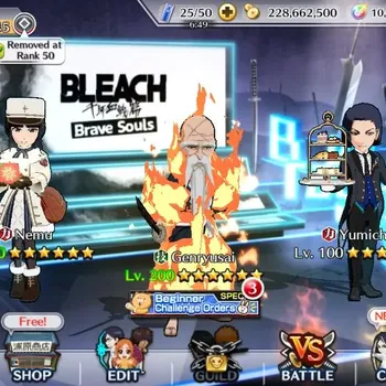 Bleach: Brave Souls Accounts Mid-Tier Global | 8K BP+10K Orb | Mid Story | Genryusai TYBW W/N | Nemu Xmas24 | Yumichika TMV