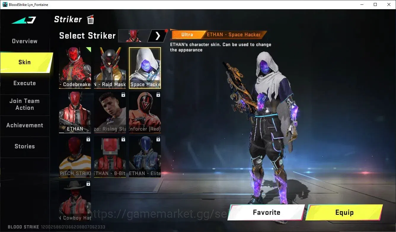 Blood Strike Accounts ASIA|ETERNAL Emma-Luxie,DeAgle+COLLABS 7DS Melioda image 10
