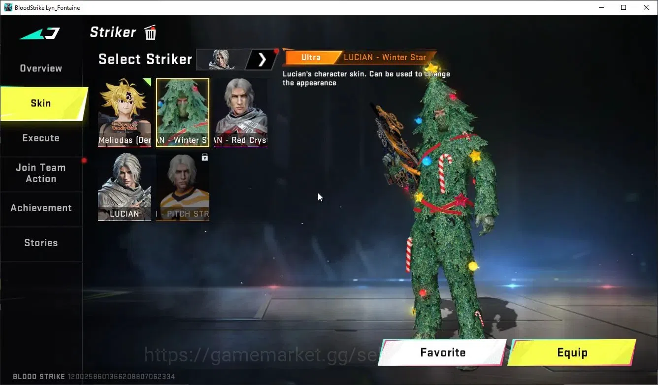 Blood Strike Accounts ASIA|ETERNAL Emma-Luxie,DeAgle+COLLABS 7DS Melioda image 14