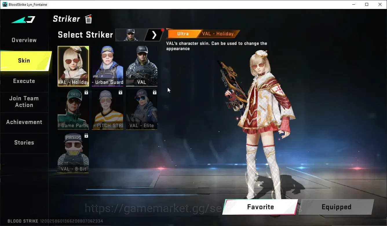 Blood Strike Accounts ASIA|ETERNAL Emma-Luxie,DeAgle+COLLABS 7DS Melioda image 16