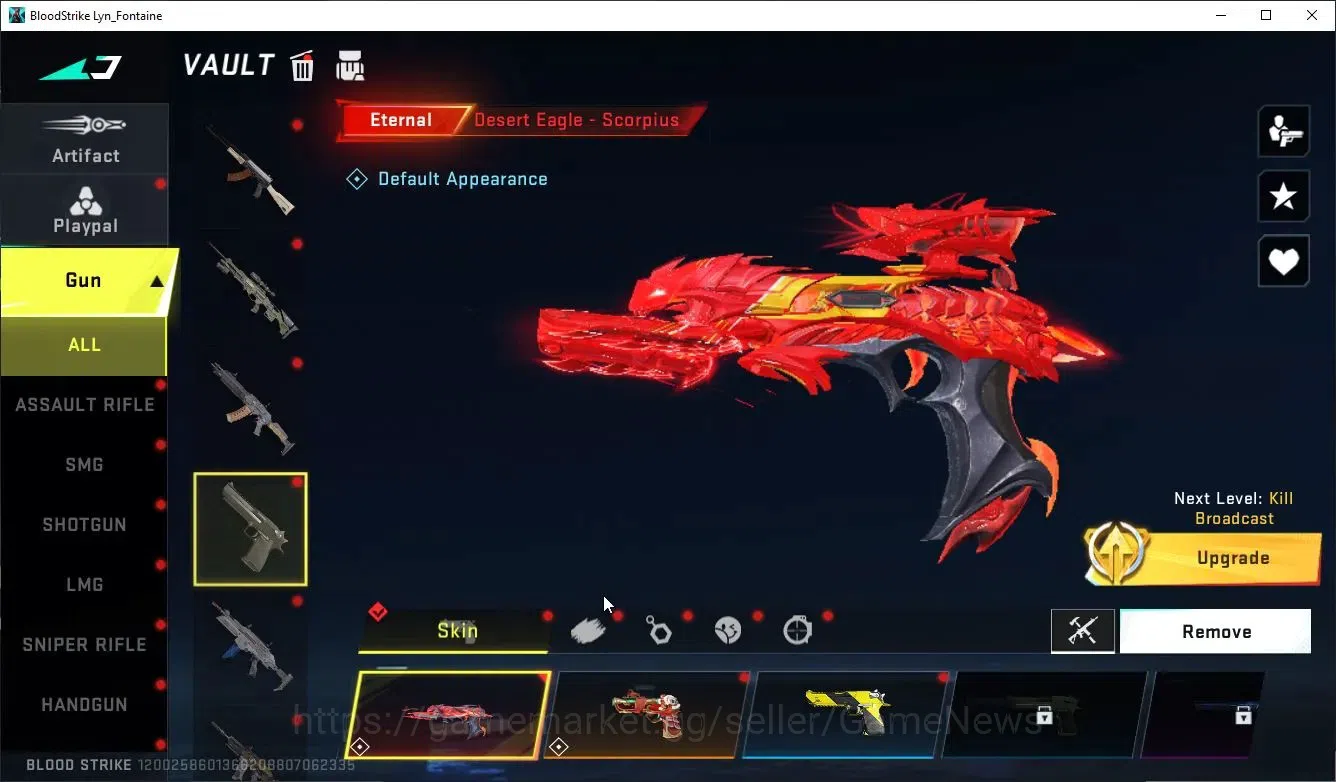 Blood Strike Accounts ASIA|ETERNAL Emma-Luxie,DeAgle+COLLABS 7DS Melioda image 19