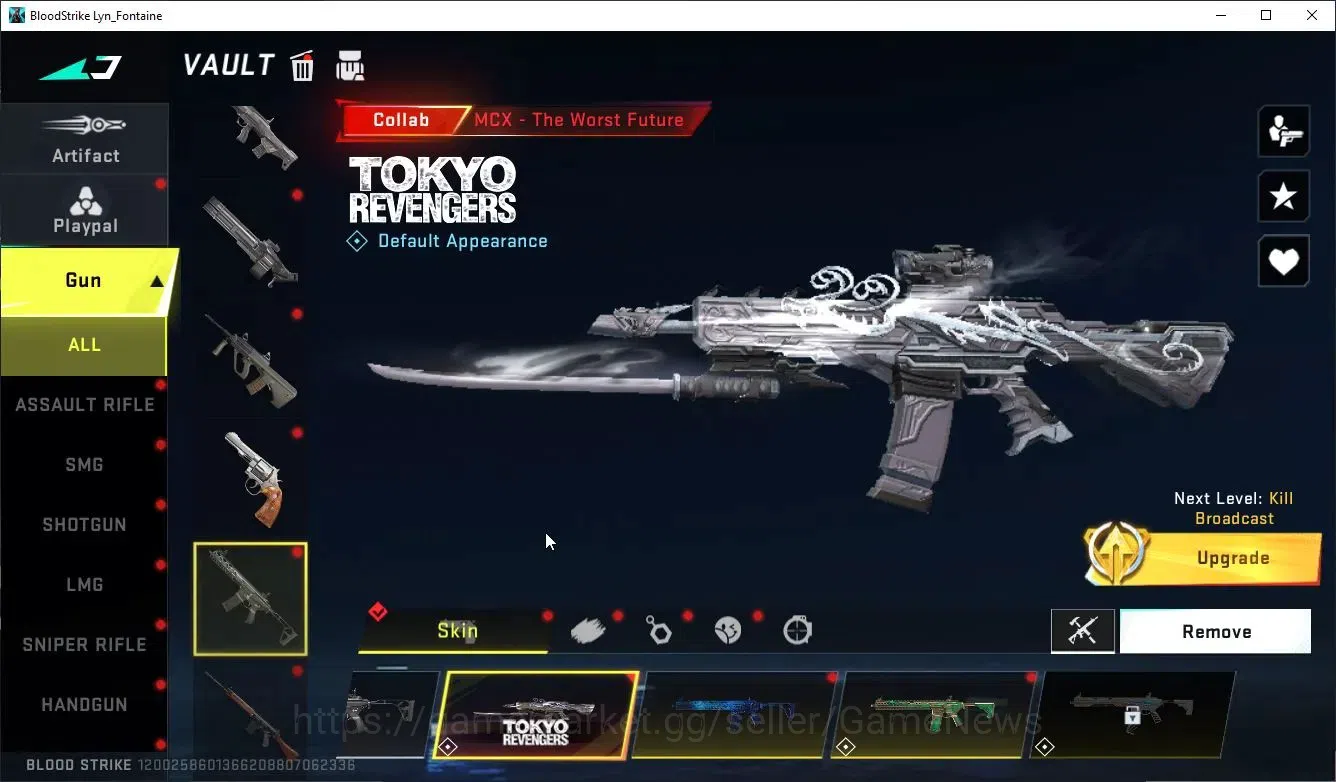 Blood Strike Accounts ASIA|ETERNAL Emma-Luxie,DeAgle+COLLABS 7DS Melioda image 20