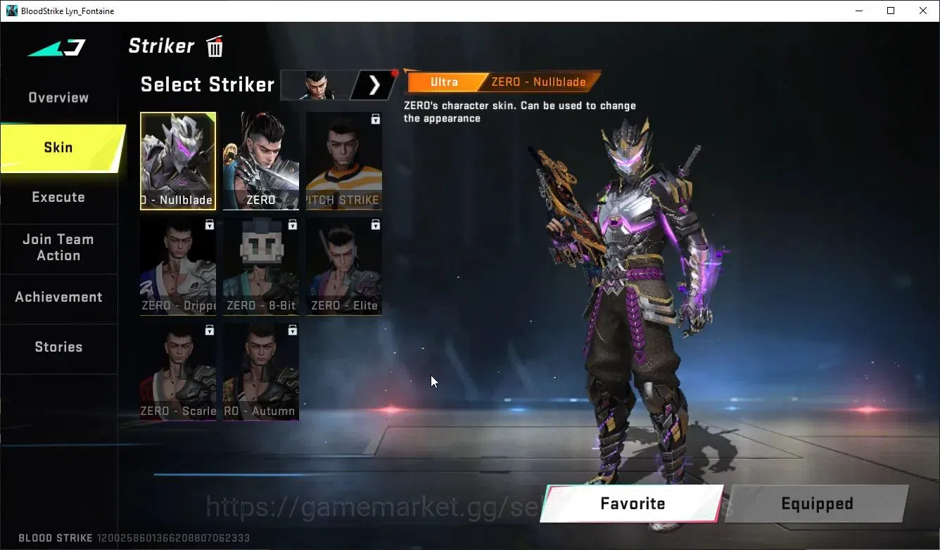 Blood Strike Accounts ASIA|ETERNAL Emma-Luxie,DeAgle+COLLABS 7DS Melioda image 7