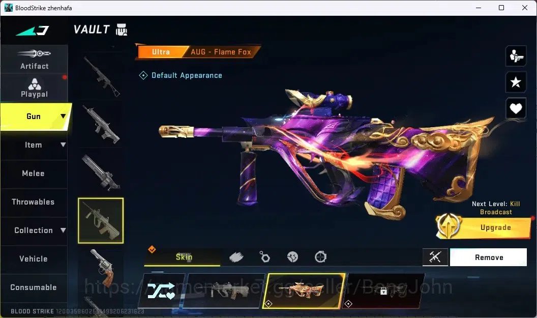 Blood Strike Accounts ASIA | 3 7DS GUN: AK47,Kar98k,QBZ95|AOT KAG-6|3 UL image 6