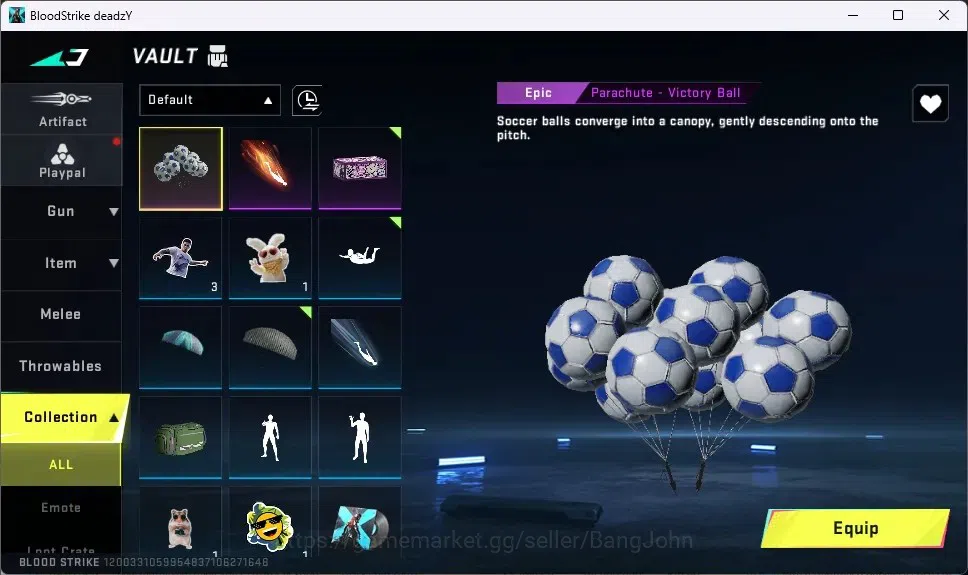 Blood Strike Accounts ASIA | ENZO P90-Maestro | 3 Legendary Guns: 2 KAG  image 3