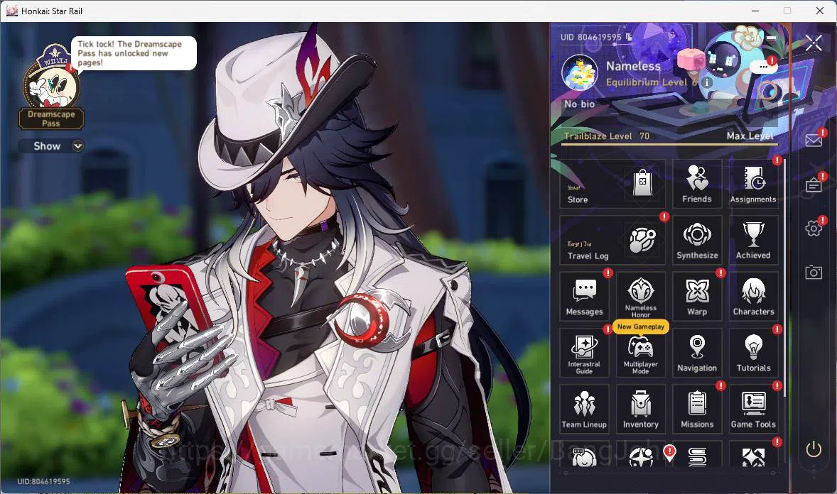 Honkai Star Rail Accounts Others ASIA|TL 70|14 Limit|Ashveil,Yao Guang,Cerydra,Anaxa,Blade,Seele,Acheron,DR.Ratio,etc| Check 15