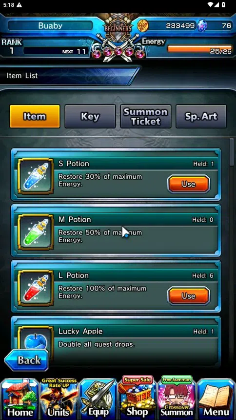 Grand Summoners Accounts Global | Rank 1 | 2 Ascend 1 TW | Choi Jong-In + T image 2