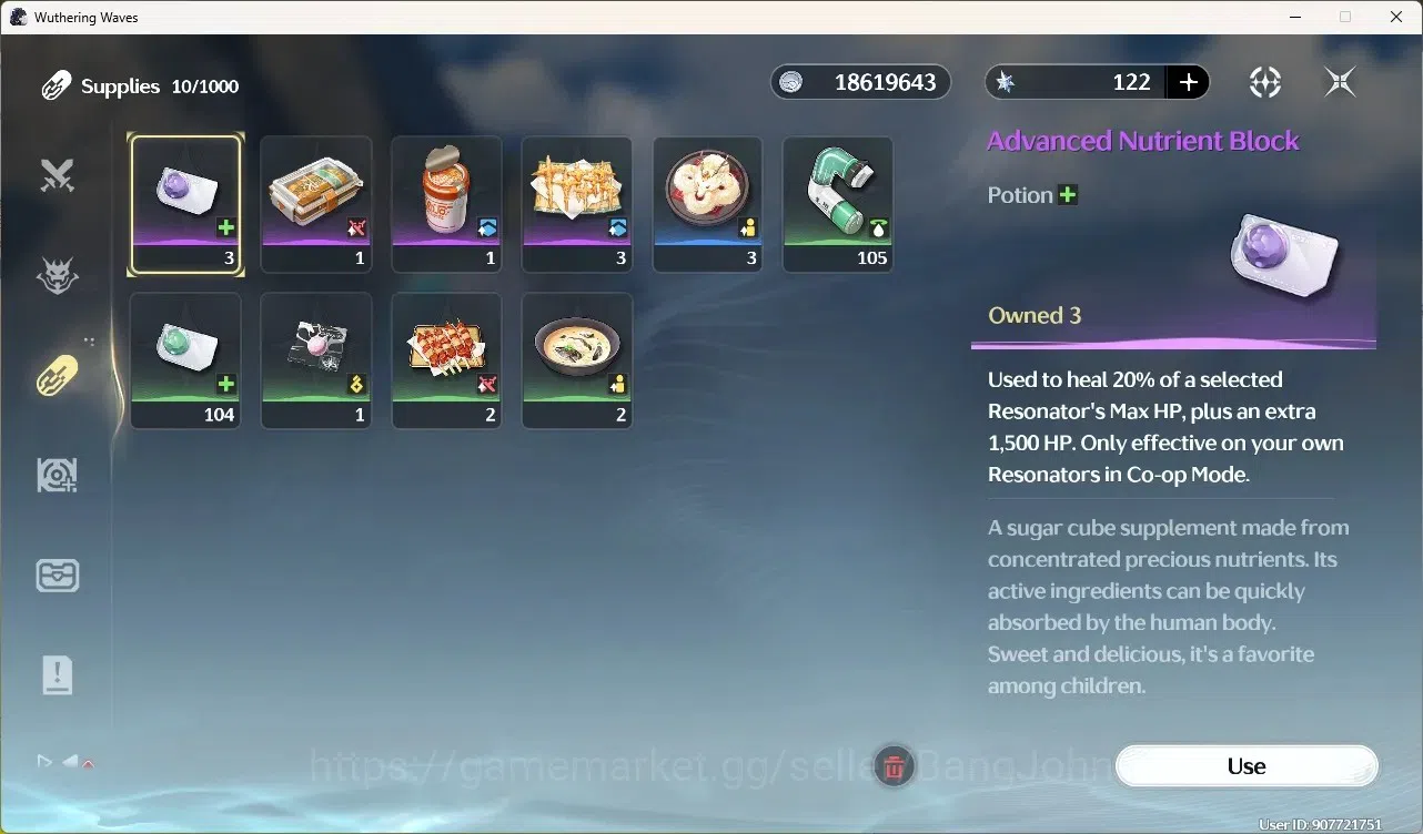 Wuthering Waves Accounts Starter SEA|UL 49|Rank 5|4 Char Limited[Shorekeeper, Lucilla,Yangyang:Xuanling]+Sign,Rebecca|Mc 8