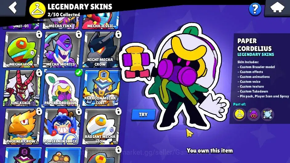 Brawl Stars Accounts 2488 Trophy|7,8K Bling|27 Brawlers 4 Max Lvl [Shel image 12