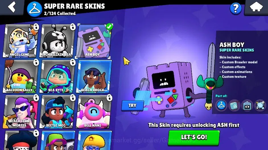 Brawl Stars Accounts 2488 Trophy|7,8K Bling|27 Brawlers 4 Max Lvl [Shel image 17