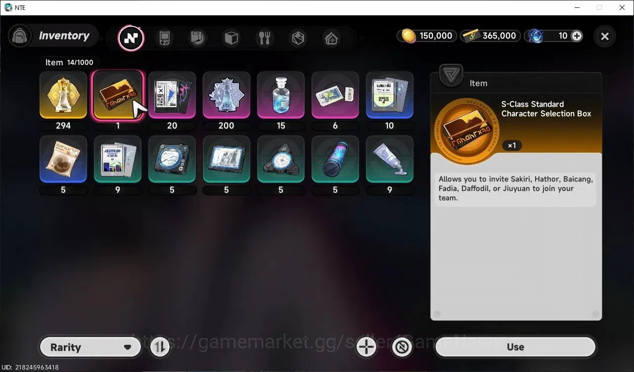 Neverness to Everness Accounts GLOBAL SEA|HL 3|3 S-Class 1 Limited [Shinku A1],(Daffodill,Jiuyuan)+Sign|+1 12