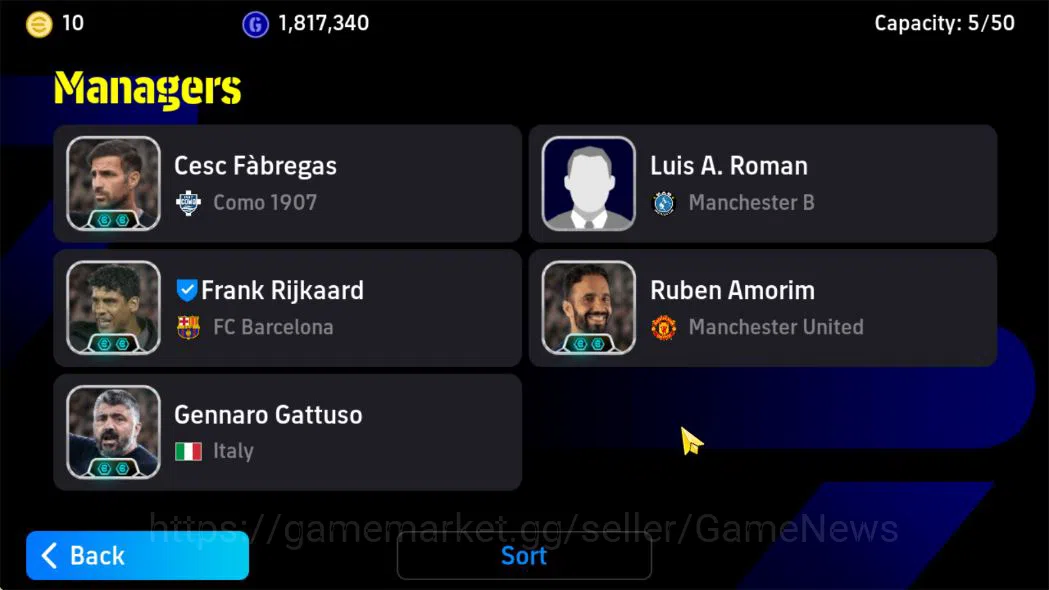 eFootball Accounts Mobile|GK Spirit Roar(Buffon,Oliver Khan),Phenom P image 2