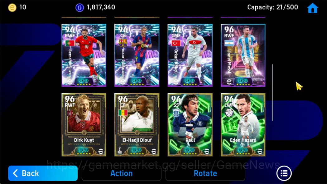 eFootball Accounts Mobile|GK Spirit Roar(Buffon,Oliver Khan),Phenom P image 5
