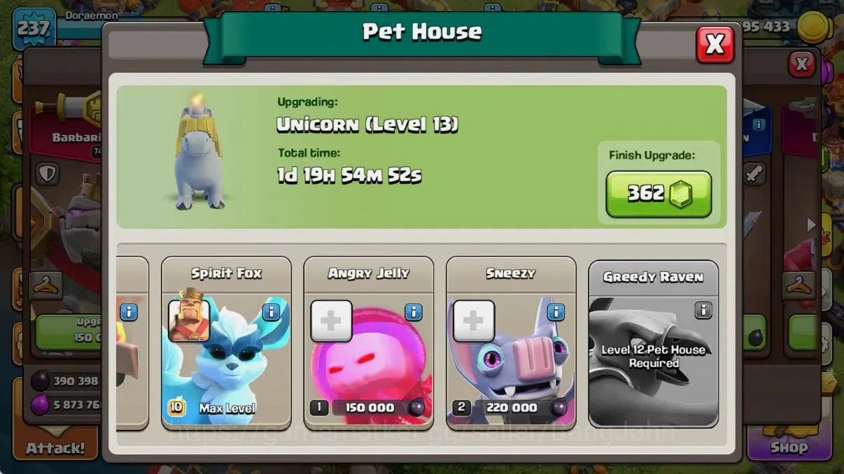 Clash of Clans Accounts Global | TH 18|BH 10|2 Gold Skins|LVL 237|HH 11|BK image 12