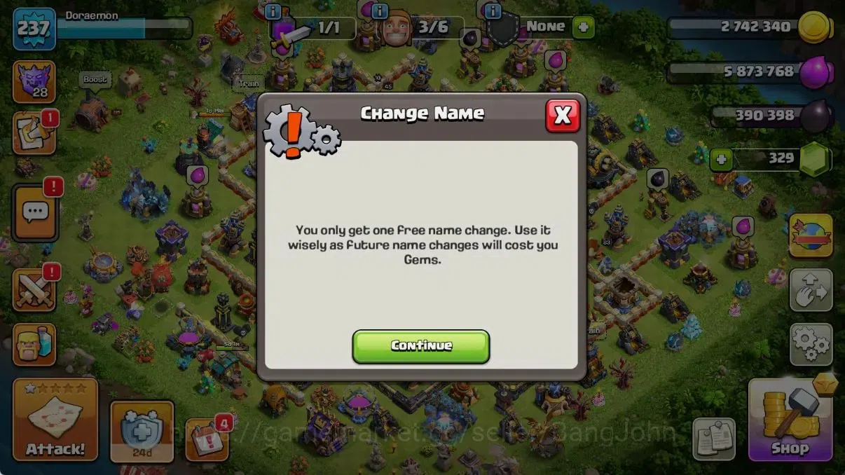 Clash of Clans Accounts Global | TH 18|BH 10|2 Gold Skins|LVL 237|HH 11|BK image 18
