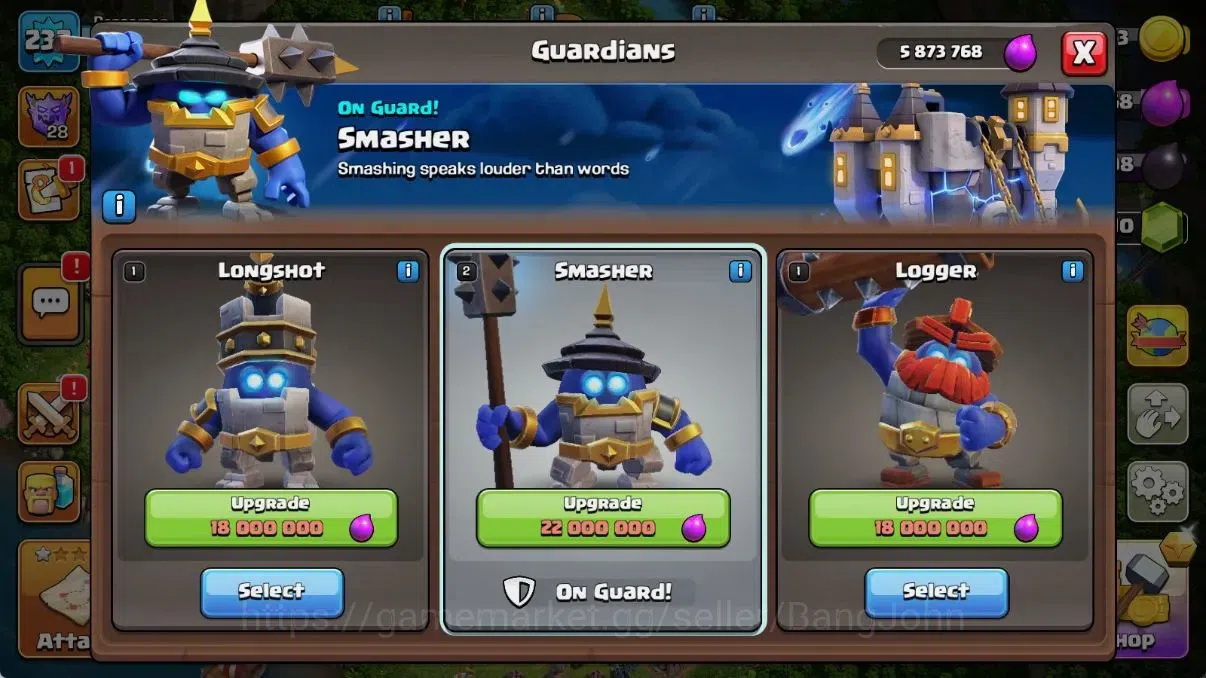 Clash of Clans Accounts Global | TH 18|BH 10|2 Gold Skins|LVL 237|HH 11|BK image 5