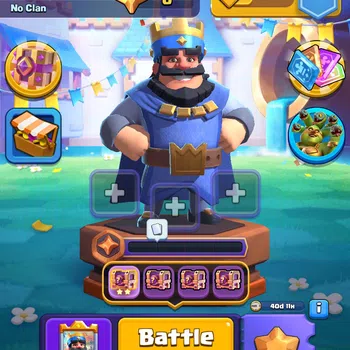 Clash Royale High-End Lv 33|Trophy 7011|KTL 11|Limited Skin|Card 118|2 H image 1