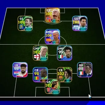 eFootball Accounts Legends & Iconic Players Android|Big Time Erling Haaland '26|Epic Carles Puyol,Paul Scholes,David