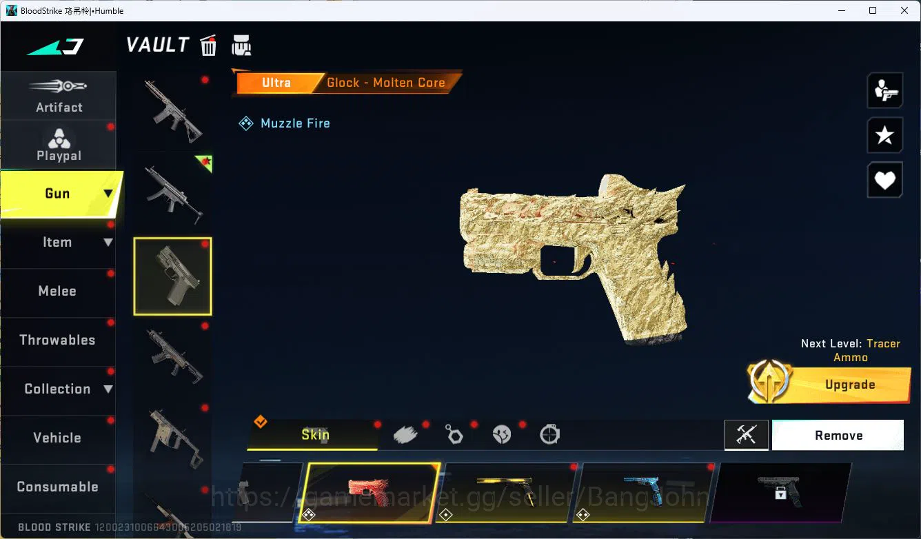 Blood Strike Accounts ASIA|ETERNAL=ZERO,MP5(LVL3)|COLAB=MCX,SCAR|LIMITED image 17