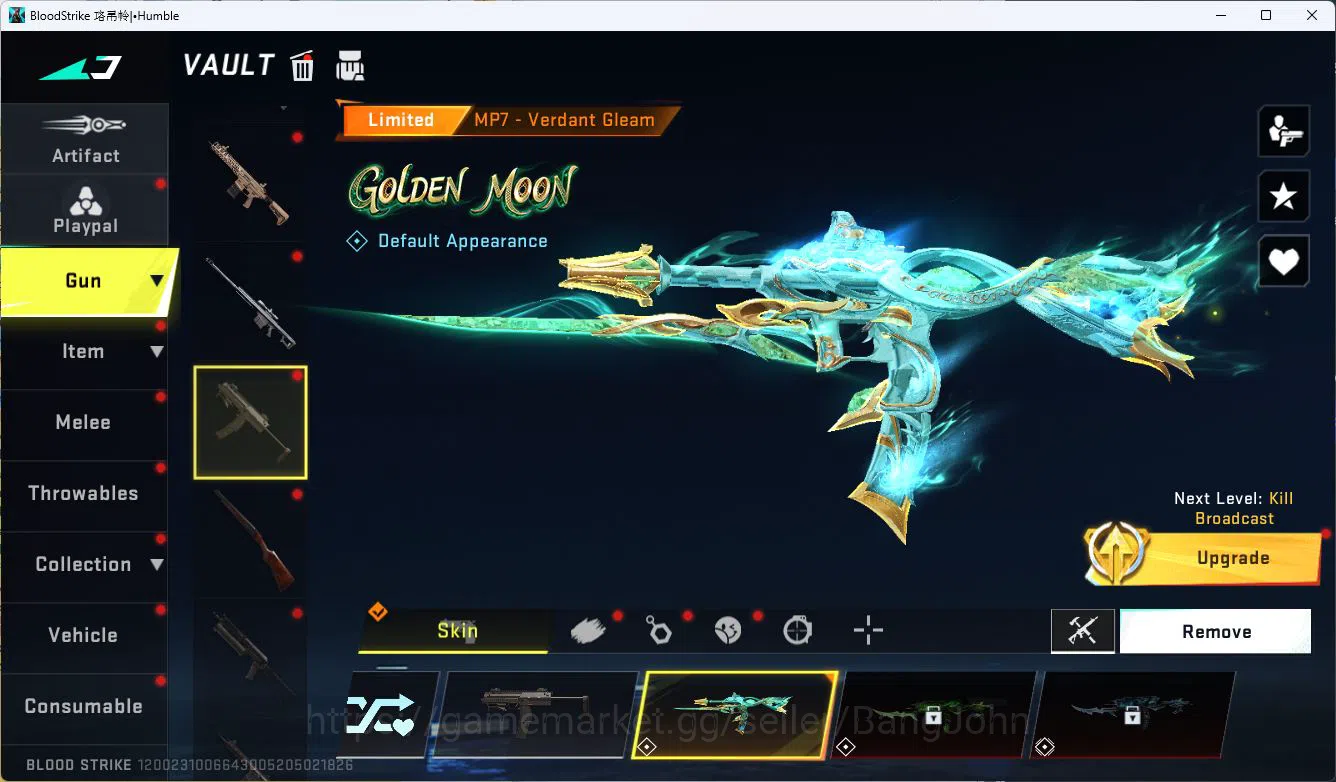 Blood Strike Accounts ASIA|ETERNAL=ZERO,MP5(LVL3)|COLAB=MCX,SCAR|LIMITED image 9