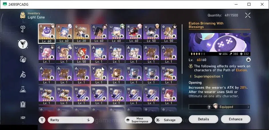 Honkai Star Rail Accounts Asia|TL 42|1,9K SJ|9 Limited|Yao Guang+Sign,Evanes image 5