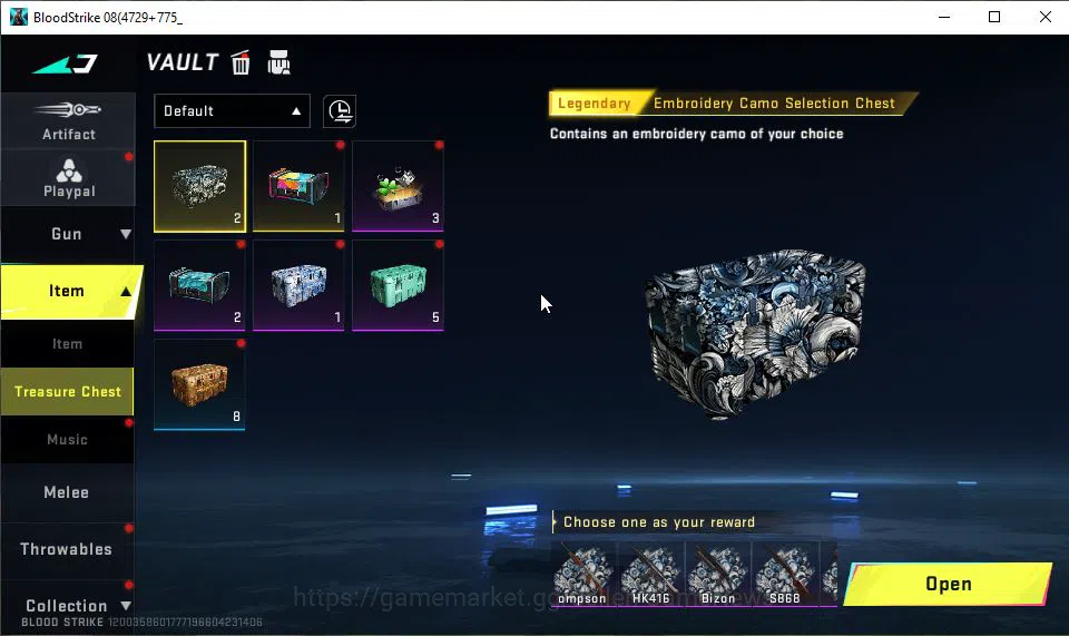 Blood Strike Accounts ASIA|12 ULTRA[UMP45,QBZ95,SCAR,DEagle,M4A1,Etc]|Co image 11