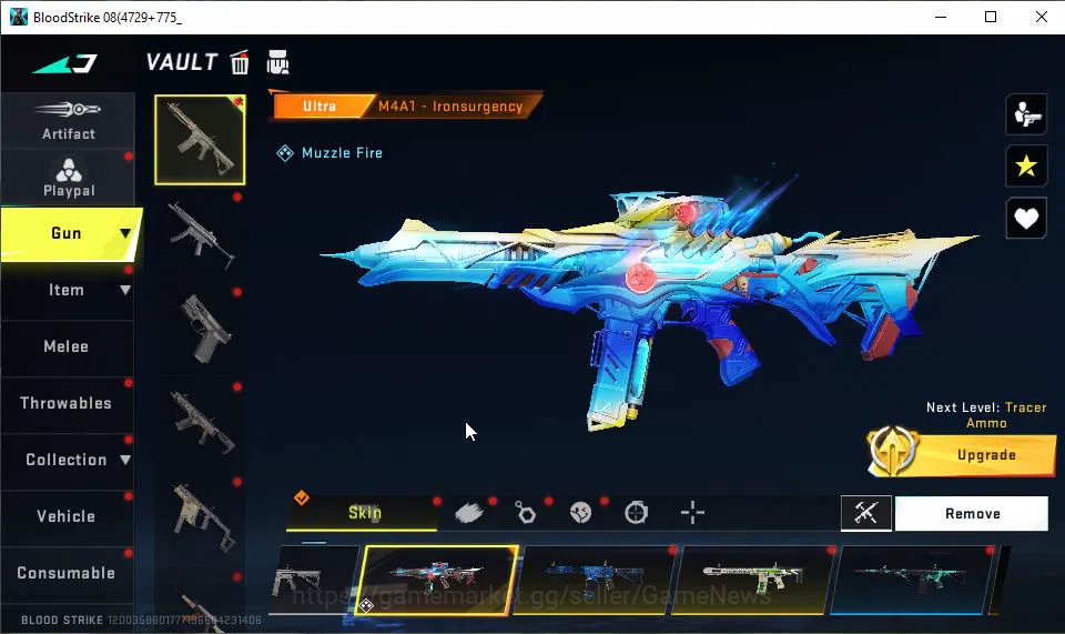 Blood Strike Accounts ASIA|12 ULTRA[UMP45,QBZ95,SCAR,DEagle,M4A1,Etc]|Co image 13